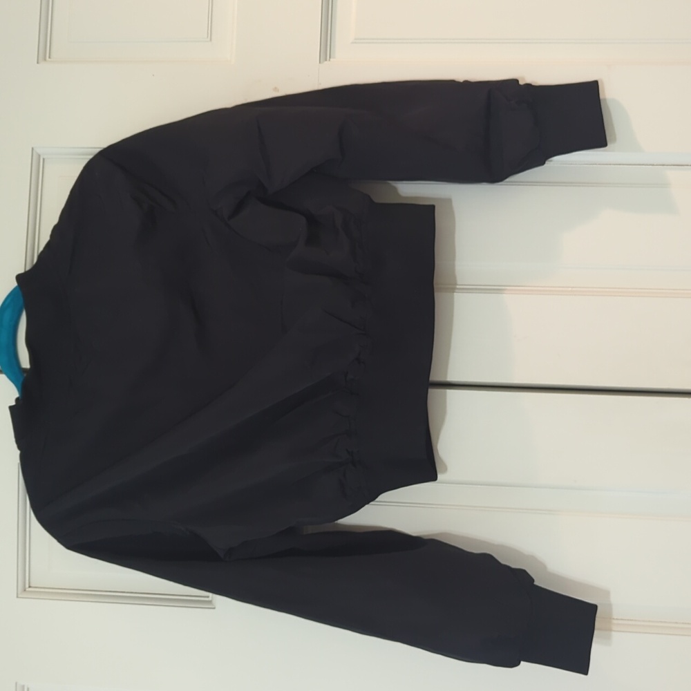 Black Bomber Jacket - image 2